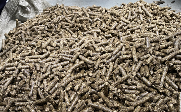 木屑造粒機加工的生物質(zhì)燃料.jpg