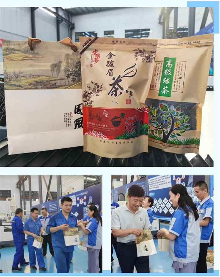隨著炎炎夏日的來臨,近期氣溫逐步攀升,為切實做好夏季防暑降溫工作,保障員工的身體健康,7月17日下午,山東金格瑞開展“您戰(zhàn)高溫助振興 我送清涼鼓干勁”--夏送清涼主題活動,給所有的員工送上了防暑降溫茶,用愛心給這個炎夏降溫。.jpg 隨著炎炎夏日的來臨,近期氣溫逐步攀升,為切實做好夏季防暑降溫工作,保障員工的身體健康,7月17日下午,山東金格瑞開展“您戰(zhàn)高溫助振興 我送清涼鼓干勁”--夏送清涼主題活動,給所有的員工送上了防暑降溫茶,用愛心給這個炎夏降溫。.jpg